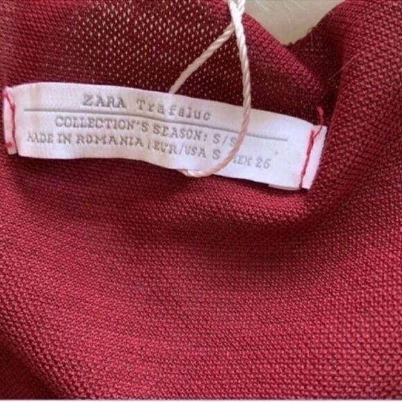 Zara Color Block Burgundy & Black Maxi
Dress(Size Small) - Picture 7 of 7